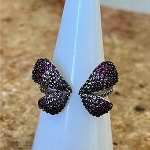 Bomb Party Sparkle Of Hope Collection RBP5177 Beautifully You Butterfly Ring